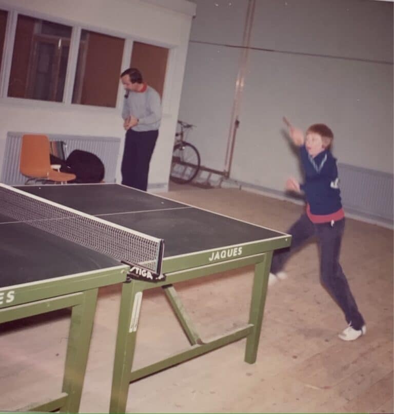 Circa 1977, training at the new Ellenborough TTC